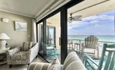 Gulfgate Condominiums 406 located on the 4th Floor 2 bed 2 bath unit Beach Front