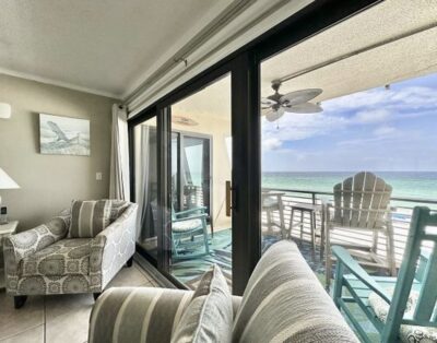 Gulfgate Condominiums 406 located on the 4th Floor 2 bed 2 bath unit Beach Front