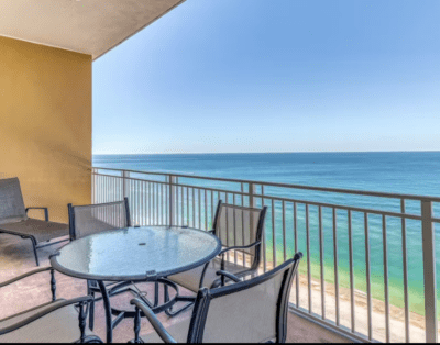 “Gulf‑Front Panorama • Spacious 2BR • 15th Floor”